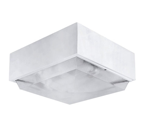 方形吸頂PC罩無(wú)極燈油站燈