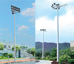 專業(yè)自動(dòng)升降體育足球場(chǎng)高桿燈塔