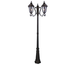 美人魚(yú)-歐式壓鑄鋁兩火庭院燈