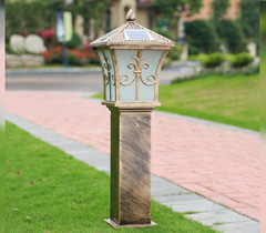 壓鑄鋁LED太陽(yáng)能草坪燈