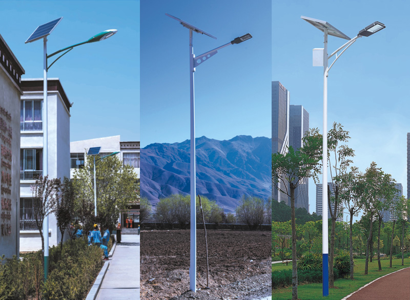 東莞農(nóng)村5米-6米LED太陽(yáng)能路燈生產(chǎn)廠家-七度照明