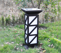 廣場(chǎng)方柱太陽(yáng)能草坪燈