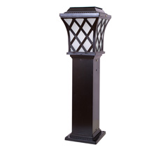 小區(qū)平蓋仿古漁網(wǎng)太陽(yáng)能草坪燈