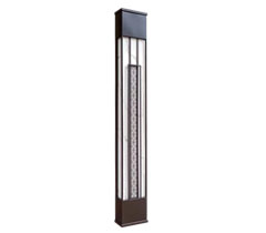 現(xiàn)代簡約方形仿云石墻壁燈